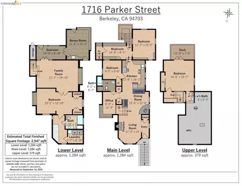 Floorplan - 1716 Parker St, Berkeley, CA 94703 photo 1 of 2