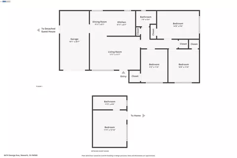 Floorplan - 6474 George Ave, Newark, CA 94560 photo 3 of 3