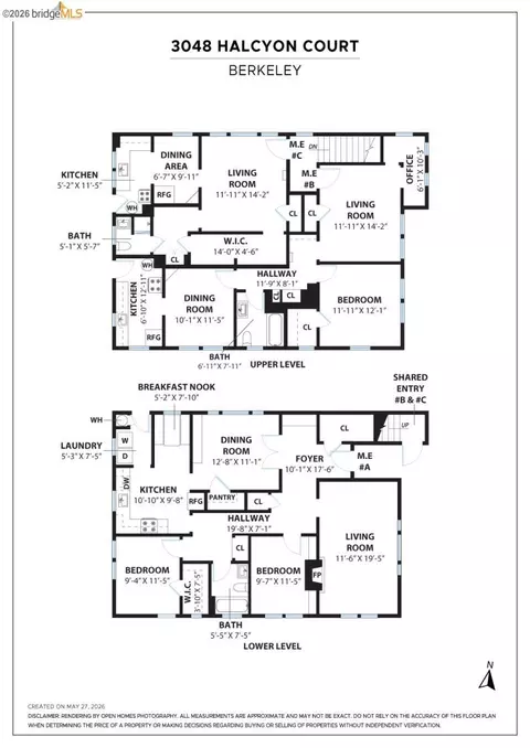 Floorplan - 3048 Halcyon Ct, Berkeley, CA 94705 photo 1 of 1
