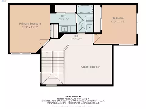 Floorplan - 7722 Chantilly Dr, Dublin, CA 94568 photo 3 of 3