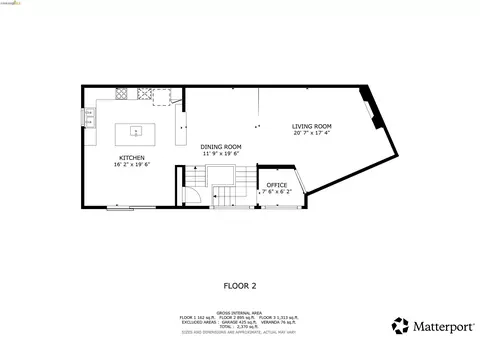 Floorplan - 935 Grizzly Peak Blvd, Berkeley, CA 94708 photo 2 of 3