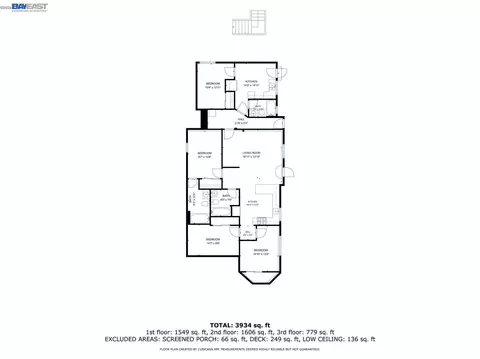 Floorplan - 2244 E 20th St, Oakland, CA 94606 photo 3 of 3