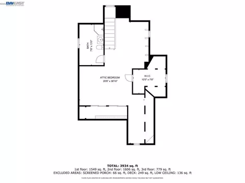 Floorplan - 2244 E 20th St, Oakland, CA 94606 photo 2 of 3