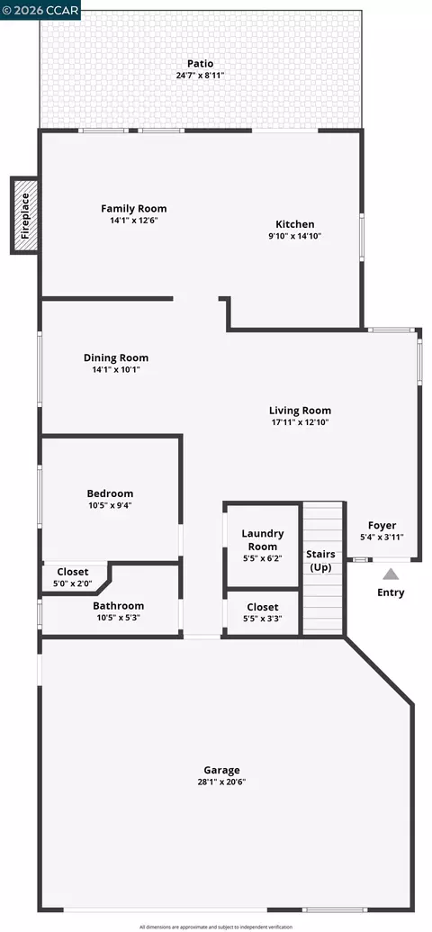 Floorplan - 920 Turquoise St, Vacaville, CA 95687 photo 1 of 2