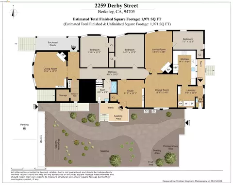Floorplan - 2259 Derby St, Berkeley, CA 94705 photo 1 of 1