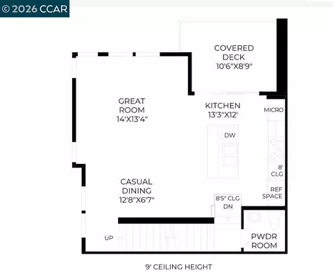 Floorplan - 1805 Passage St, Milpitas, CA 95035 photo 2 of 3
