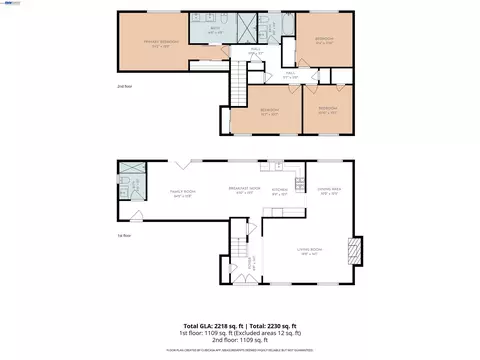 Floorplan - 214 Devon Ave, Pleasant Hill, CA 94523 photo 1 of 1