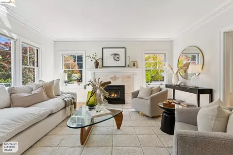 Living - 12 Brookside Ave, Berkeley, CA 94705 photo 2 of 7