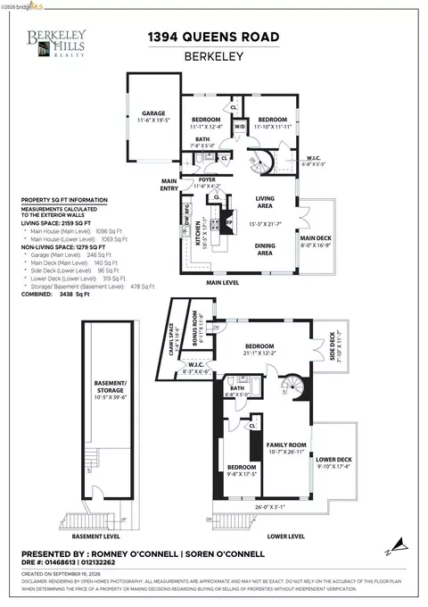 Floorplan - 1394 Queens Rd, Berkeley, CA 94708 photo 1 of 1