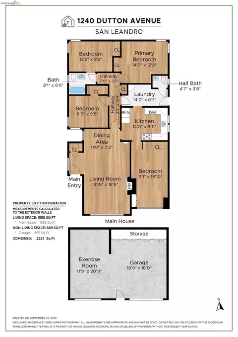 Floorplan - 1240 Dutton Ave, San Leandro, CA 94577 photo 1 of 2