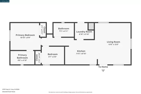 Floorplan - 2279 Cozy Ct, Tracy, CA 95304 photo 2 of 3