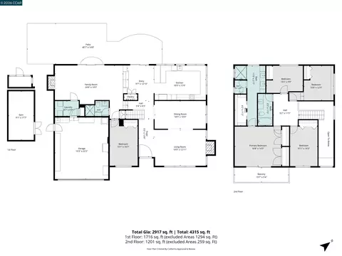 Floorplan - 180 High Eagle Rd, Alamo, CA 94507 photo 1 of 1