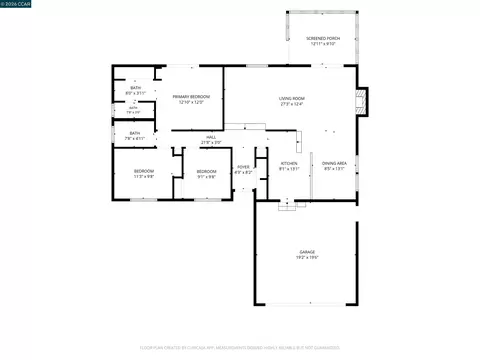 Floorplan - 433 Lassen Dr, Martinez, CA 94553 photo 1 of 1