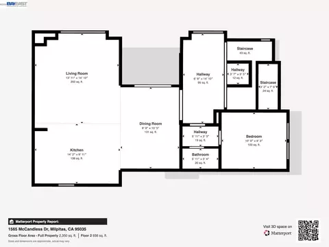 Floorplan - 1565 Mccandless Dr, Milpitas, CA 95035 photo 2 of 3