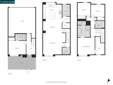 Floorplan - 6668 Adare Ln, Dublin, CA 94568 photo 1 of 1