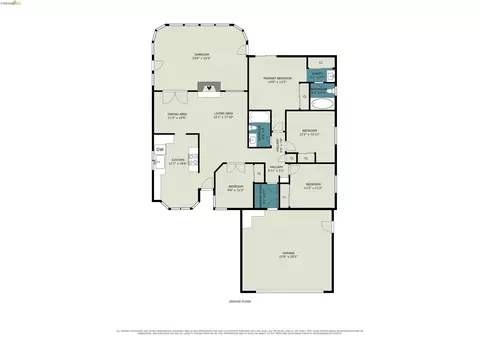 Floorplan - 4150 Sequoia Dr, Oakley, CA 94561 photo 1 of 1