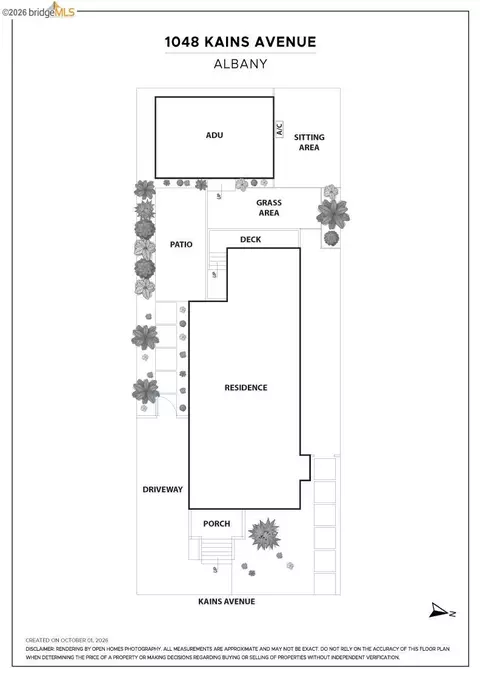 Floorplan - 1048 Kains Ave, Albany, CA 94706 photo 1 of 2