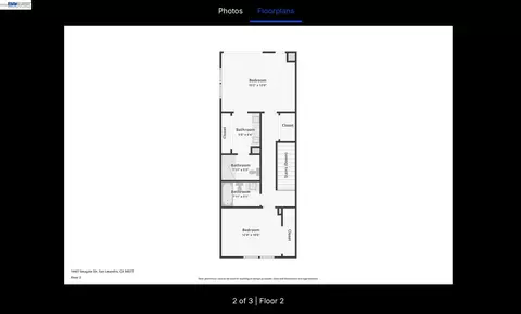 Floorplan - 14407 Seagate Dr, San Leandro, CA 94577 photo 2 of 3