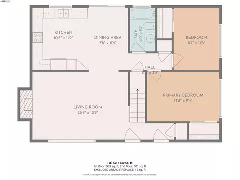 Floorplan - 6137 Bennington Dr, Newark, CA 94560 photo 1 of 3