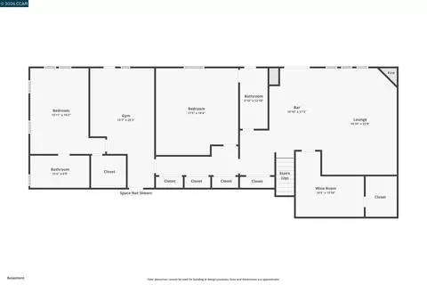 Floorplan - 1 Brooktree Dr, Danville, CA 94506 photo 2 of 4