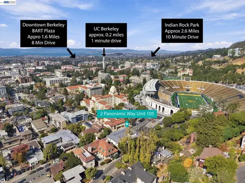 Exterior - 2 Panoramic Way #105, Berkeley, CA 94704 photo 1 of 5