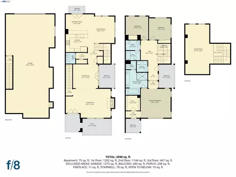 Floorplan - 3538 Capoterra Way, Dublin, CA 94568 photo 4 of 5