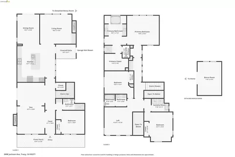 Floorplan - 2698 Jackson Ave, Tracy, CA 95377 photo 1 of 3