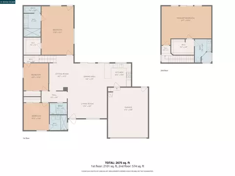 Floorplan - 7890 Firebrand Dr, Dublin, CA 94568 photo 1 of 3