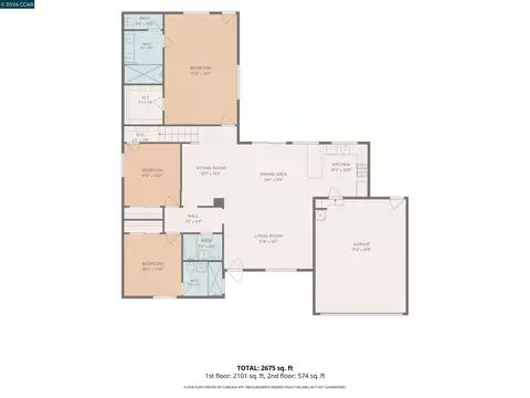Floorplan - 7890 Firebrand Dr, Dublin, CA 94568 photo 2 of 3