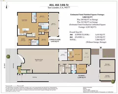 Floorplan - 464 E 14th St, San Leandro, CA 94577 photo 1 of 3