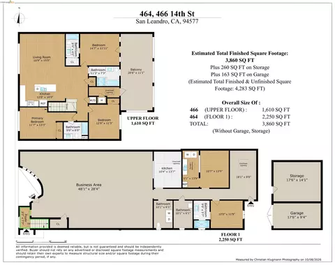 Floorplan - 464 E 14th St, San Leandro, CA 94577 photo 2 of 3