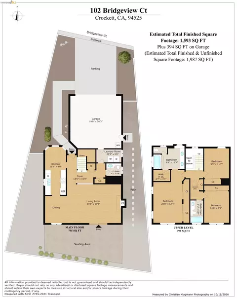 Floorplan - 104 Bridgeview Ct, Crockett, CA 94525 photo 2 of 2