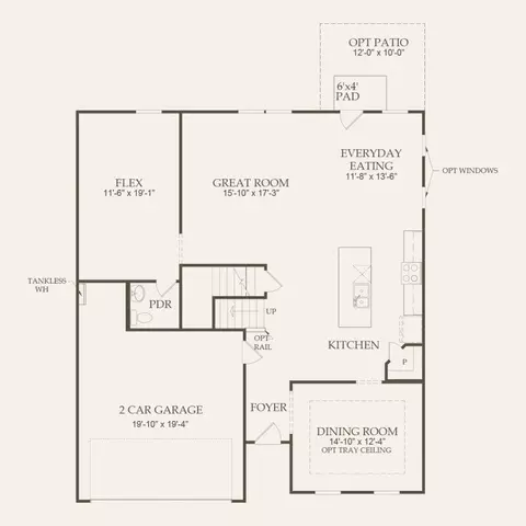 Floorplan - 1001 Freestone Rd, Durham, NC 27703 photo 1 of 2