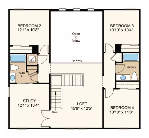 Floorplan - 5242 Stone Ridge Pl, Saint Cloud, FL 34771 photo 3 of 3