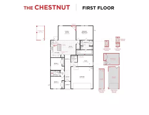 Floorplan - Plan Chestnut - 3146 Manchester Dr, Cleburne, TX 76031 photo 1 of 1