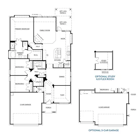 Floorplan - 10345 Dittany Ln, Crowley, TX 76036 photo 1 of 1