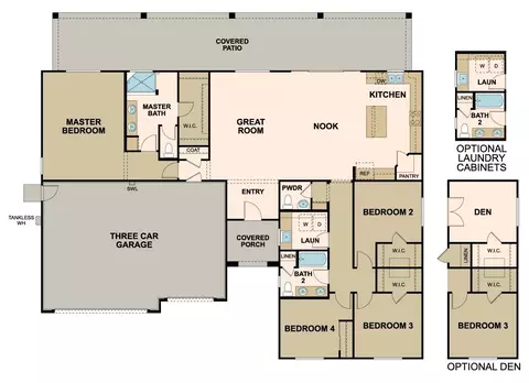 Floorplan - 14803 E 40th Pl, Yuma, AZ 85367 photo 1 of 1