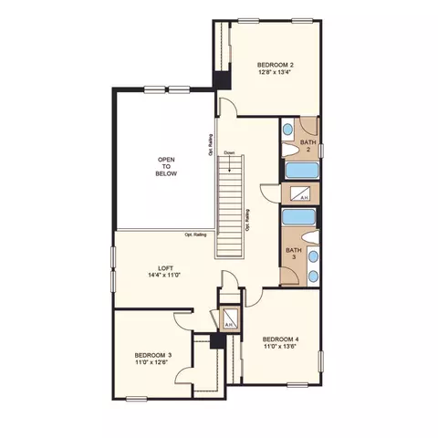 Floorplan - 5244 Kildare Pl, Saint Cloud, FL 34771 photo 3 of 4