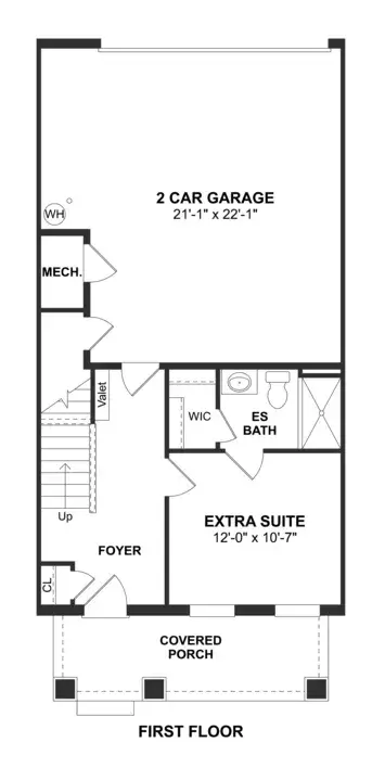Floorplan - 2179 E South St, Orlando, FL 32803 photo 1 of 3