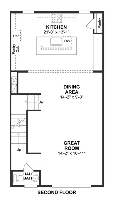 Floorplan - 2179 E South St, Orlando, FL 32803 photo 2 of 3