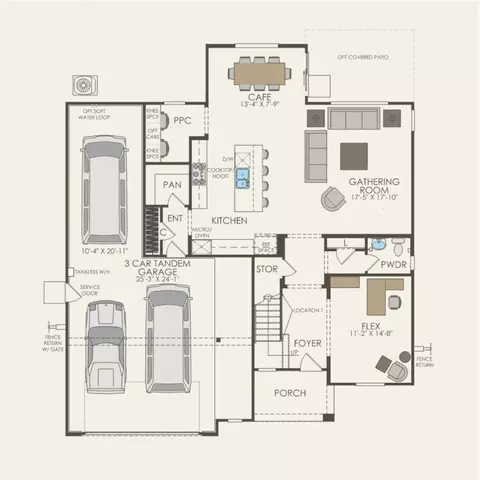 Floorplan - 17982 Rutherford Dr, Riverside, CA 92503 photo 1 of 2
