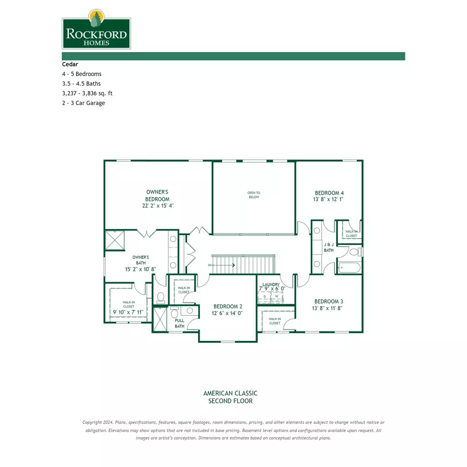 Floorplan - Plan Cedar - 14 Mazzolla Ct, Delaware, OH 43015 photo 2 of 3