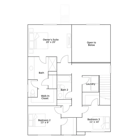 Floorplan - 1869 E Bison Dr, Eagle Mountain, UT 84005 photo 2 of 3