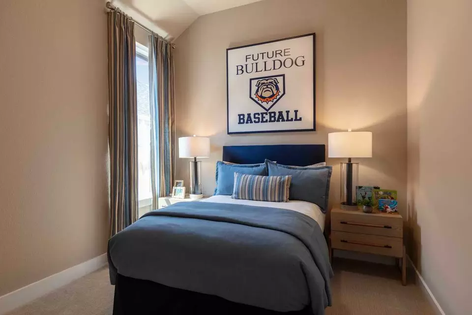 Bedroom - Plan Kingston - 2001 Calumet Dr, Aubrey, TX 76227 photo 9 of 10