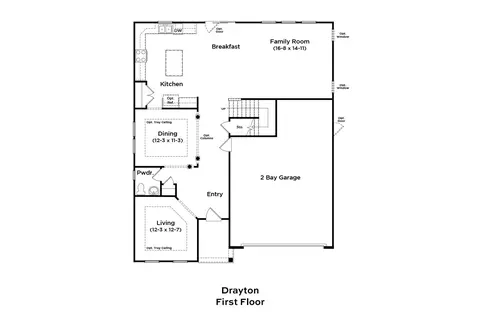 Floorplan - 27 Spring Crst, Angier, NC 27501 photo 1 of 4