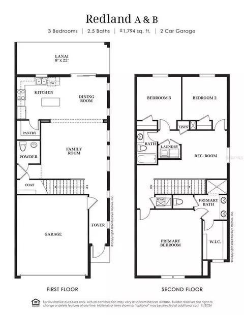 Floorplan - 13978 Emerald Fields Dr, Hudson, FL 34667 photo 3 of 3