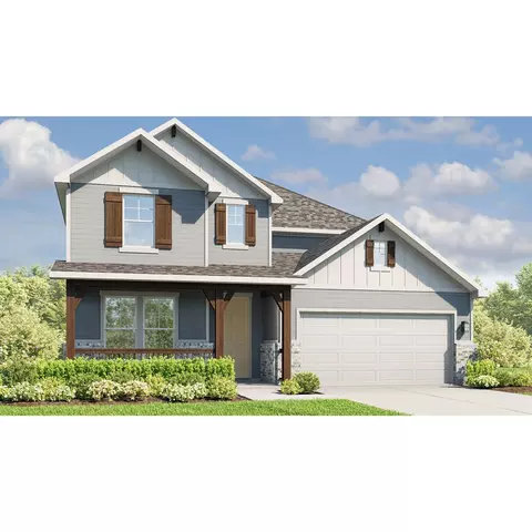 Plan Elm - 931 Cherrystone Loop, Buda, TX 78610