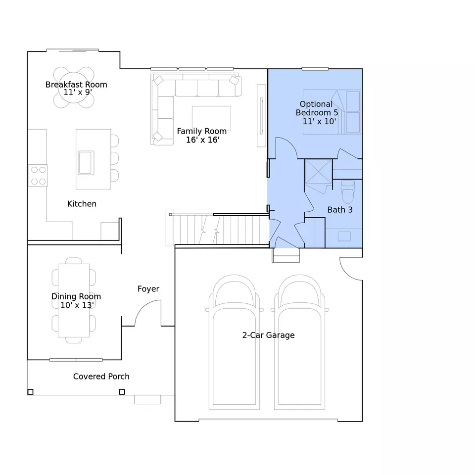 Floorplan - 4013 Banbury St, Windsor, WI 53598 photo 2 of 5