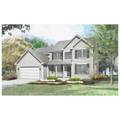 Plan Georgian - 421 Cumberland Dr, Williams Bay, WI 53191