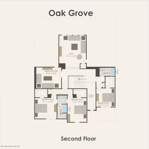 Floorplan - 2804 Mathis Dr, Celina, TX 75009 photo 3 of 4